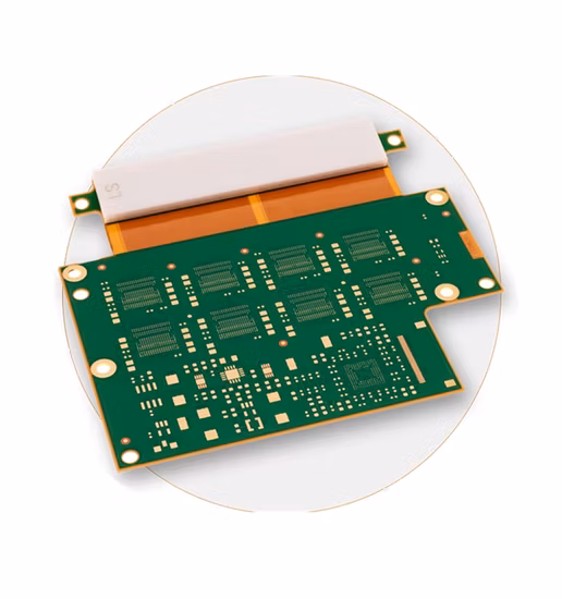 Fori ciechi e interrati, anima in metallo, HDI, rame ad alta Tg/spesso, test IC rigido-flessibile PCB flessibile