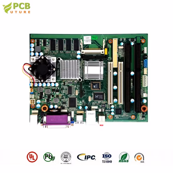 PCB rigido OEM del produttore di Shenzhen con anima in metallo, PCB a doppia faccia